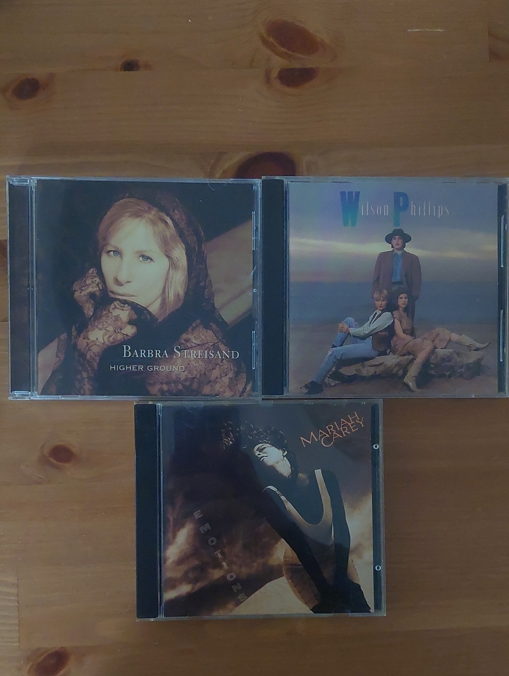 Barbra Streisand, Mariah Carey, Wilson Phillips Cd Lot 90s